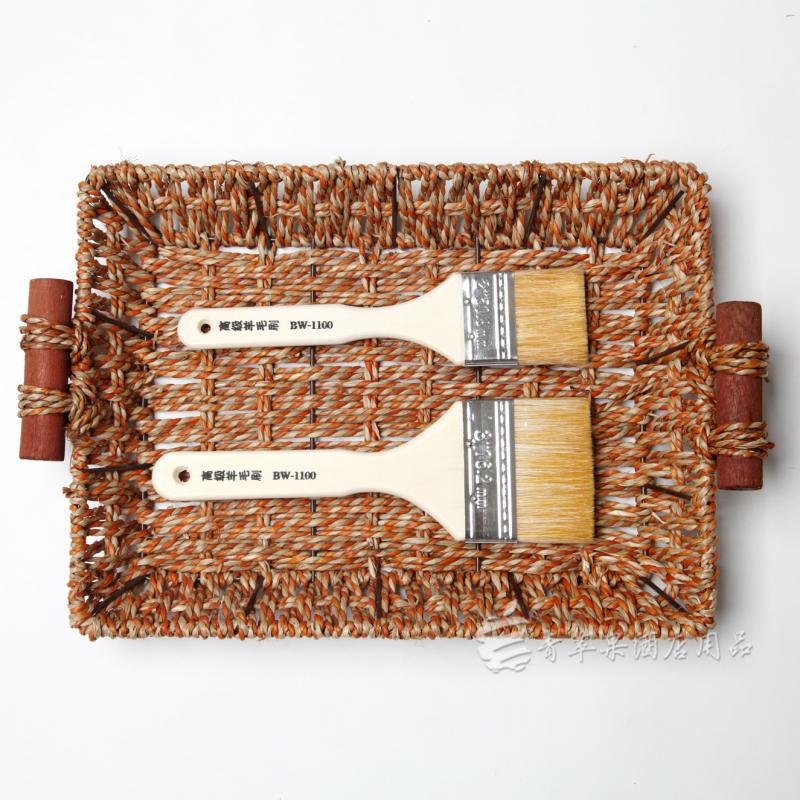 靓羊毛刷 烧烤涂油扫烧烤刷清洁扫灰刷酱料刷 软毛毛扫厨房小工具|ms