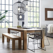 新款中式风格全实木餐桌 办公室大厅长条功夫茶桌 禅意长条泡茶桌