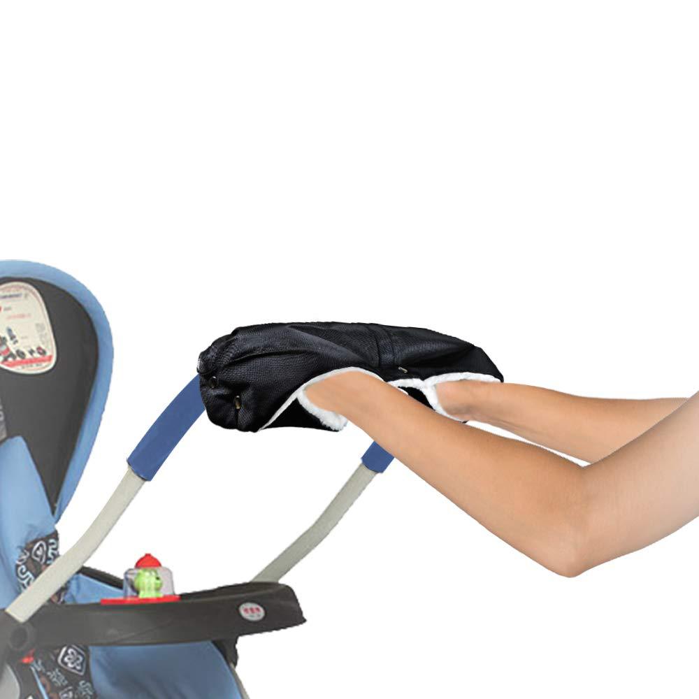 婴儿车手套 婴儿推车保暖手套 婴儿车把手套 推车把手套