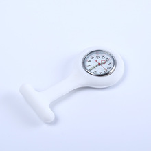 厂家直销 衣服挂表纯色硅胶简约护士表创意学生表时尚可LOGO定制