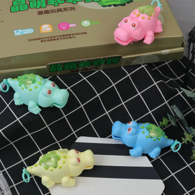 Хрустальный милый крокодил/1 шт. (случайный цвет)