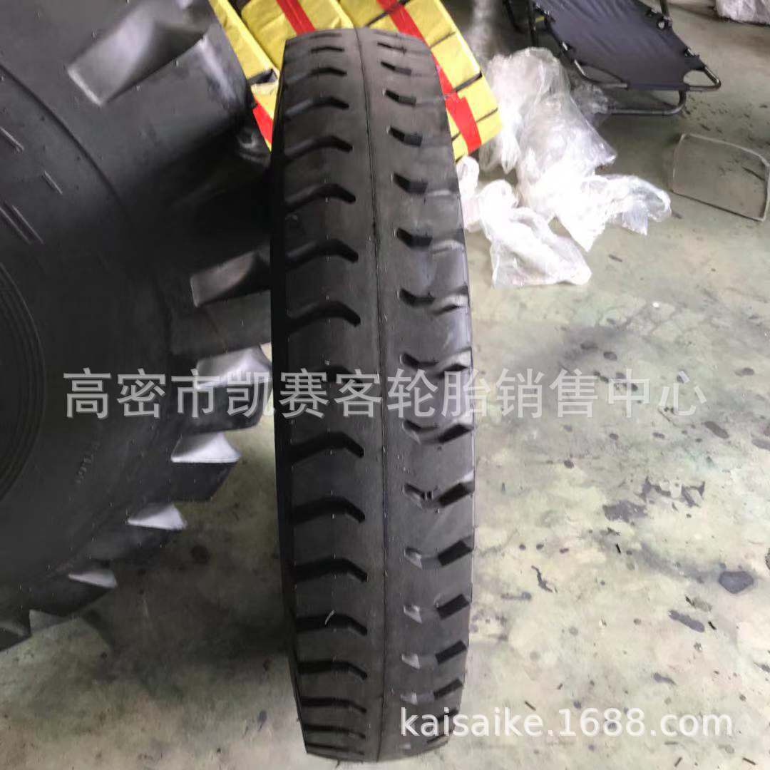 轻卡货车轮胎 9.00-20 斜交尼龙羊角轮胎 900-20工程车耐磨