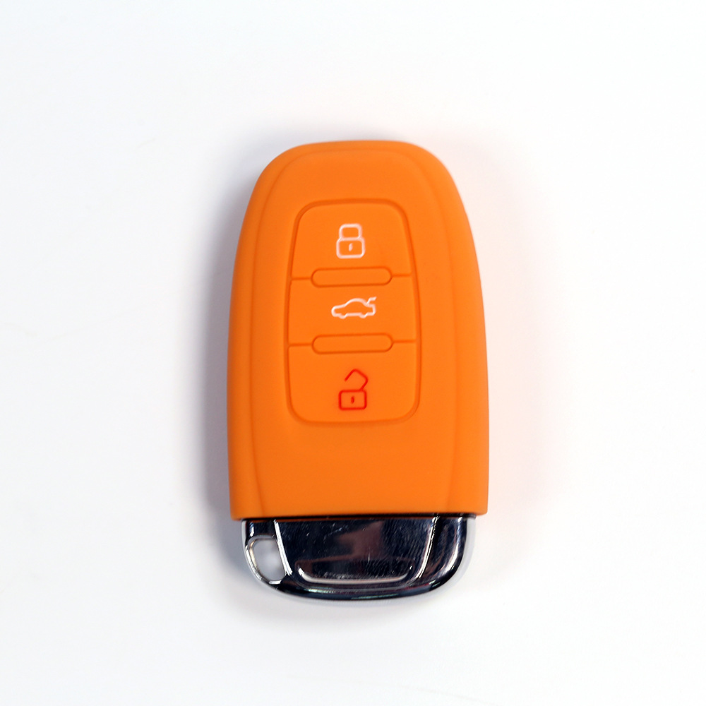 For Audi A6L RS6 RS7 silicone key case R8 S8 key case RS5S4 remote control case Silica ge