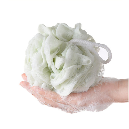 Plain super soft bath flower? Bath ball large bath towel bath flower? Bath bubble bath ball 50g