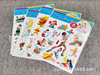 Waterproof cartoon sticker PVC, custom made