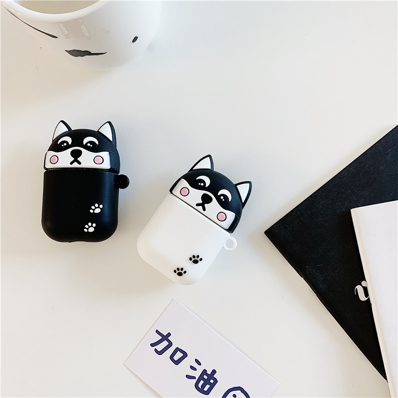 Mignon Shiba Inu Housse De Protection En Silicone Pour Airpods2 Gros Nihaojewelry display picture 5