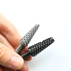 5PC Rotary File Set for Woodworking with Grinding Heads, Grooving Tool and Wood Carving Knife