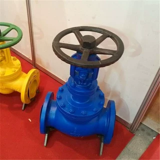 WJ41H-16C   DN100   德标波纹管截止阀  铸钢截止阀 阀门直销