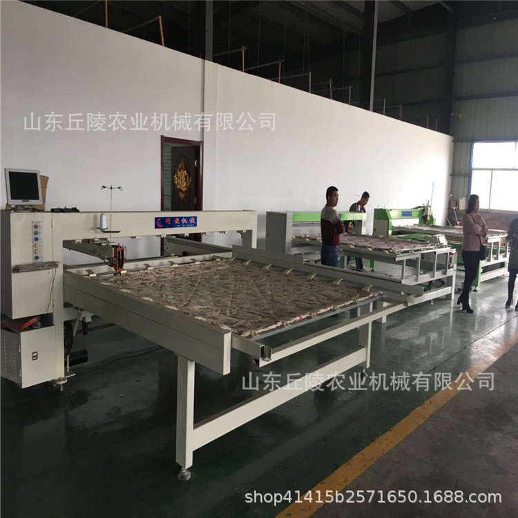 新款多种花型棉被绗棉机 大梭绗缝机全自动电脑绗缝机缝被子机