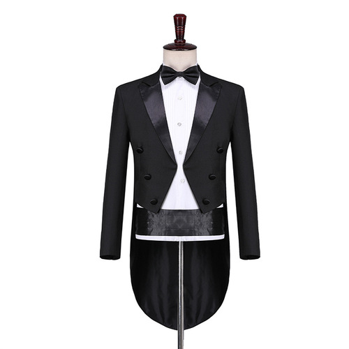 men's jazz dance suit blazers Men dress tuxedo magic show conductor costume bel canto show costume Jazz suit dance competition