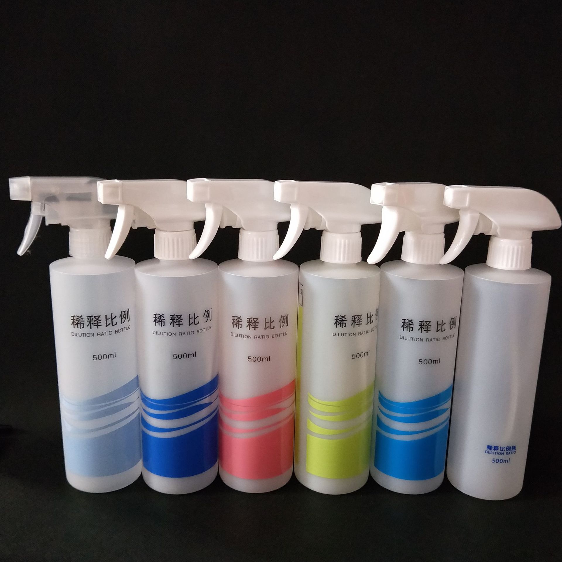 厂家供应  现货喷瓶 喷雾瓶500mL 比例瓶 喷壶 洗洁精稀释瓶