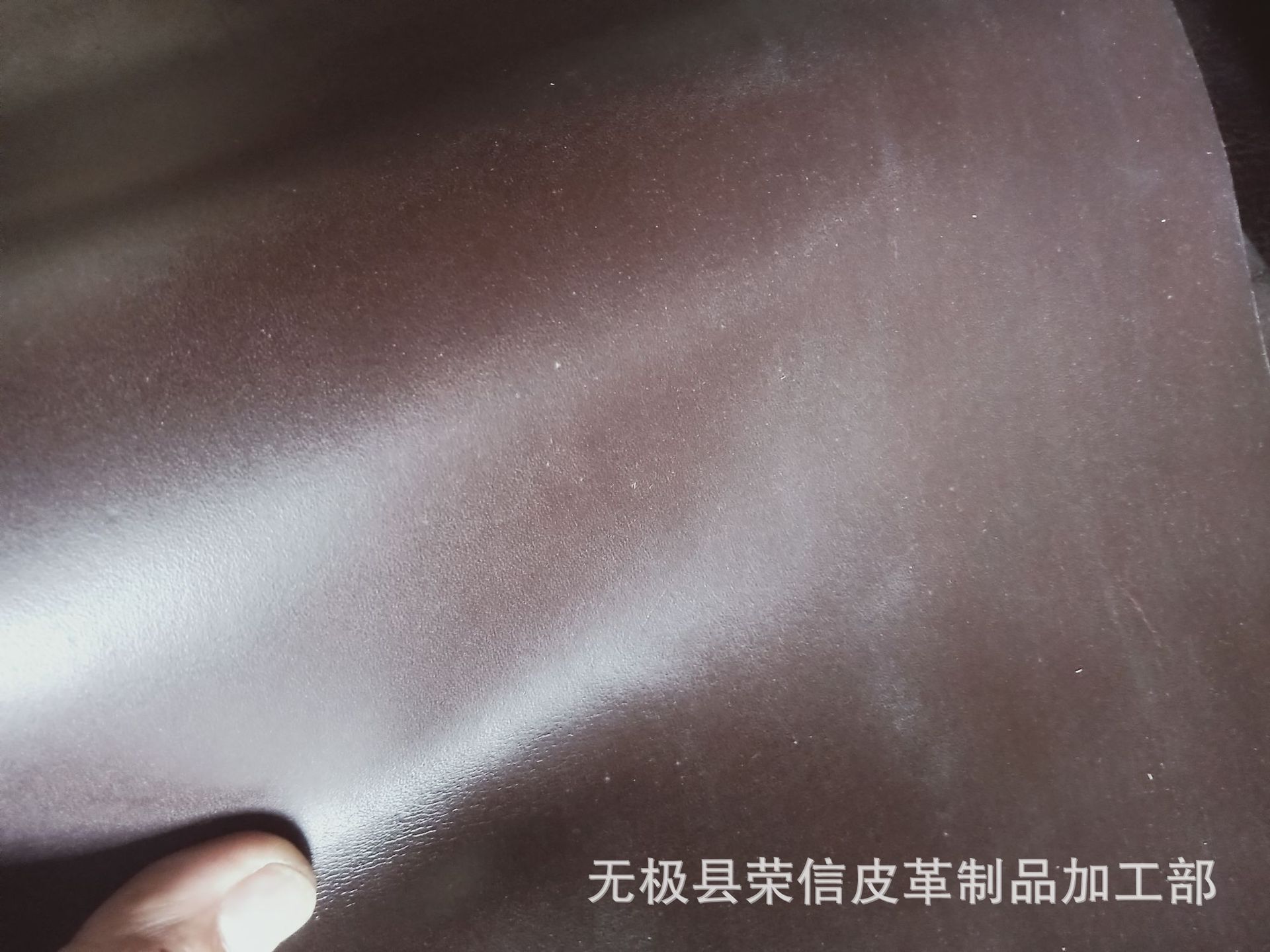 2毫米棕色头层牛皮块植鞣革钱包 挎包腰包专用皮 DIY皮料