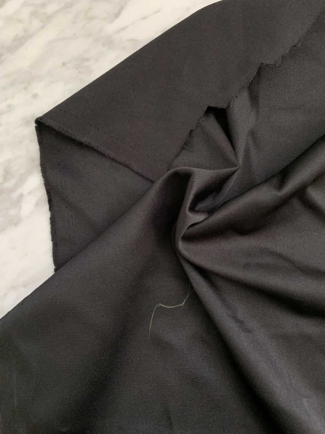 200D*10S 6040涤棉 工装 黑色 色牢度四级