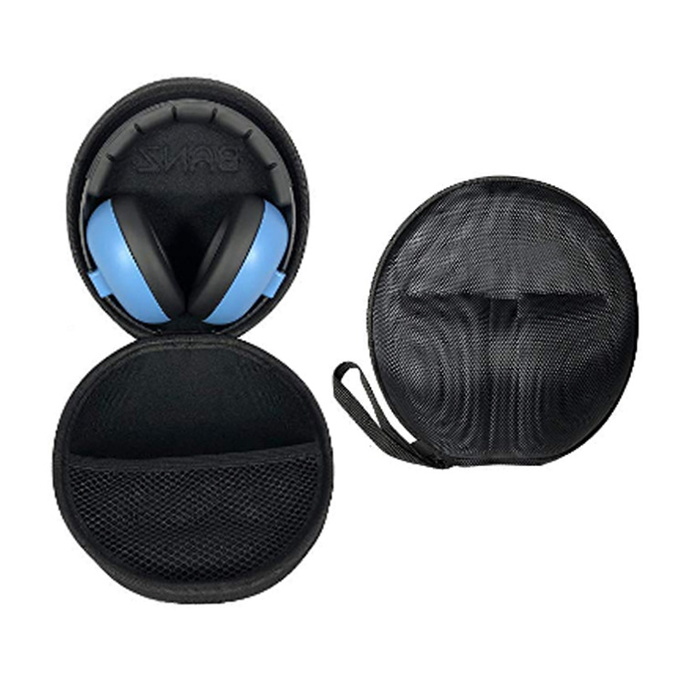 厂家批发定制 EVA收纳盒 耳机隔音耳罩 收纳盒耳机便携收纳包
