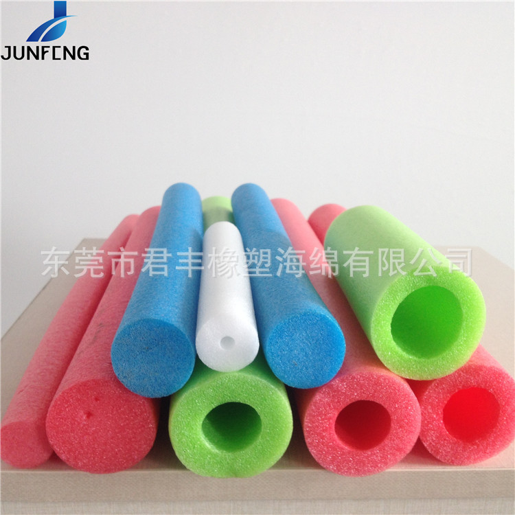 厂家供应epe珍珠棉卷发棒 t8玻璃灯防撞套打包泡沫空心填充管