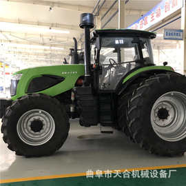 大马力拖拉机报价联诚农机泰山拖拉机型号齐全轮式拖拉机图片