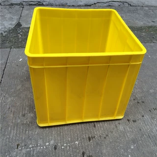 厂家生产塑料周转箱注塑物料箱 新料五金塑胶箱尺寸600*500*400