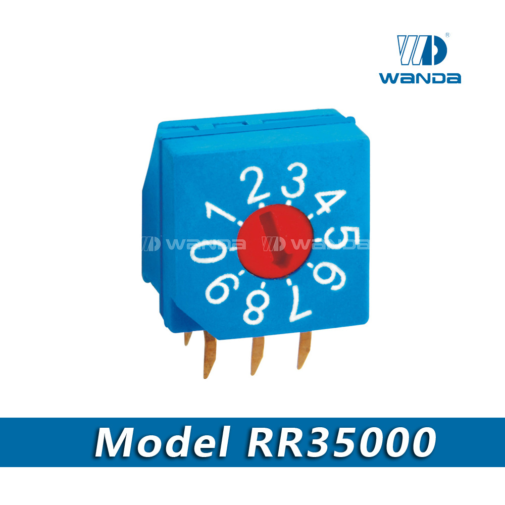 供应旋转拨码开关，旋转DIP开关，旋转编码开关