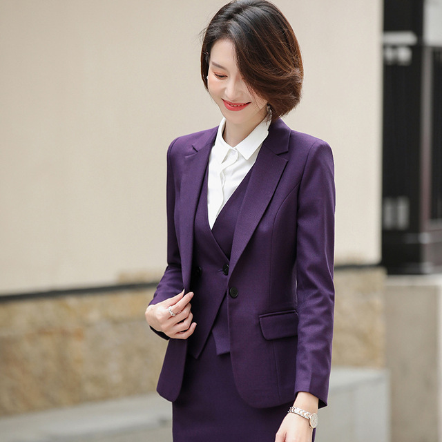 Autumn new fashion professional suit two piece suit