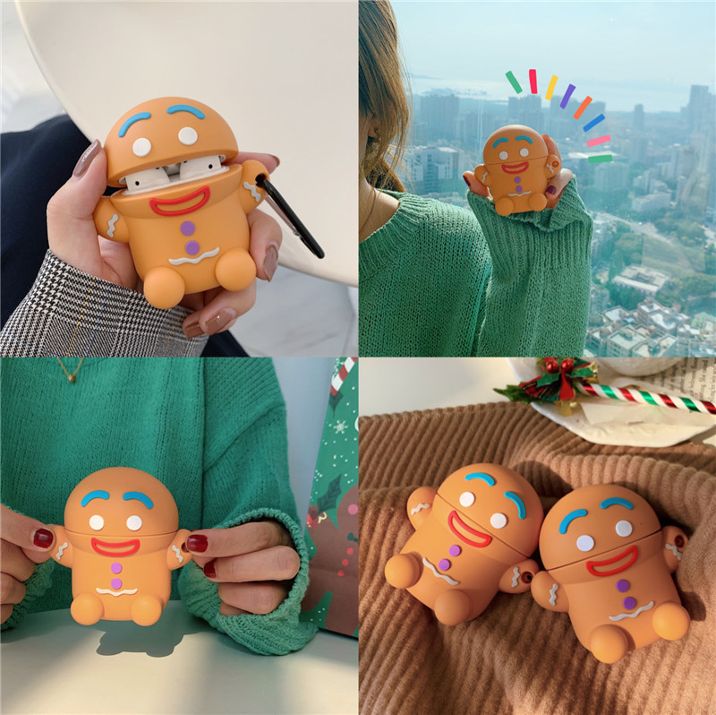Gingerbread Man AirPods Cover