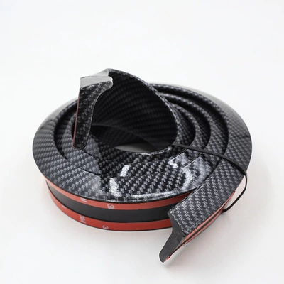 Fixed wind wing carbon fiber rubber hatchback three-compartment