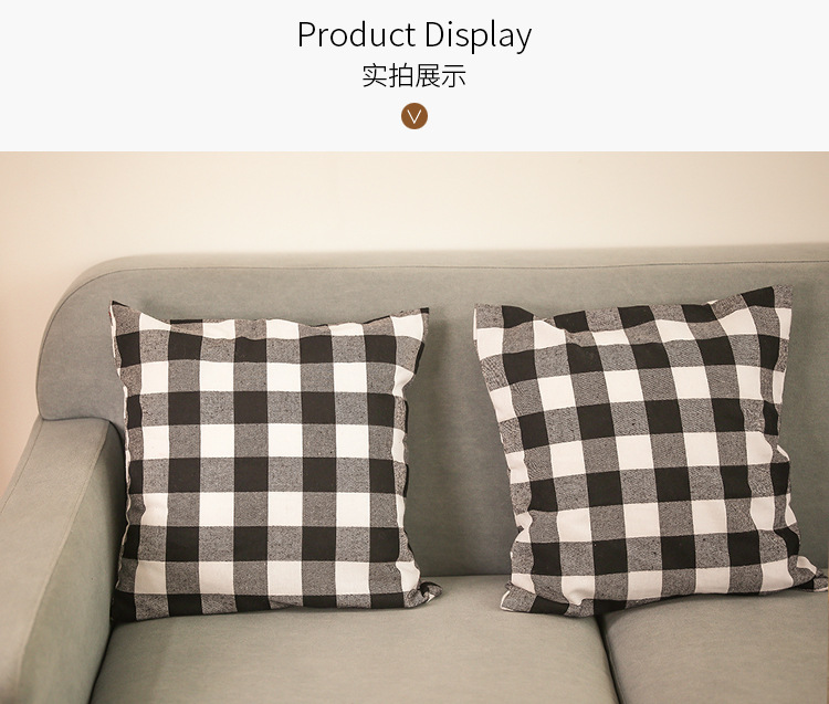 格子布抱枕套_06