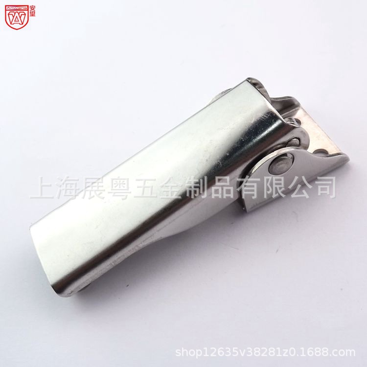 AW abrazadera de acero inoxidable sujetador ajustable sujetador de bloqueo sujetador de bloqueo accesorio sujetador de caja tipo perno de puerta abrazadera rápida