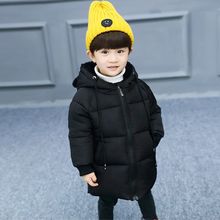 24年新款冬季加厚袄子外套外出服韩版中长款棉衣中小童面包服外套