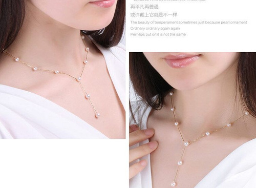 Boutique Korean fashion, sweet OL, elegant pearls, simple temperament necklaces, earrings, bracelets, suits
