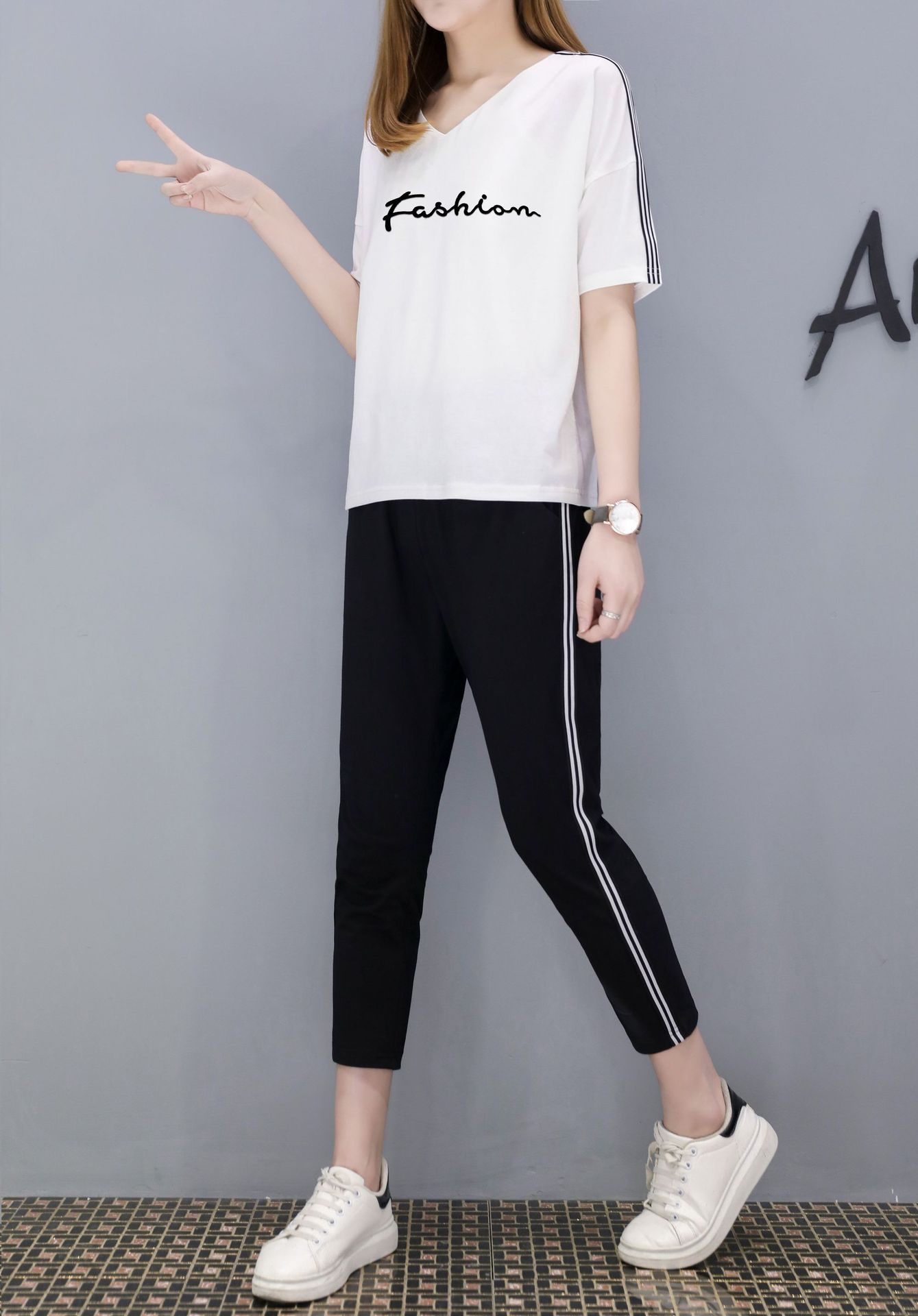 Costume femme AILE en Mélange de coton - Ref 3334360 Image 6