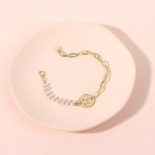 Nouvelle Mode Simple Haut De Gamme Dame Rétro Chaîne Épaisse Bracelet Nihaojewelry En Gros display picture 15