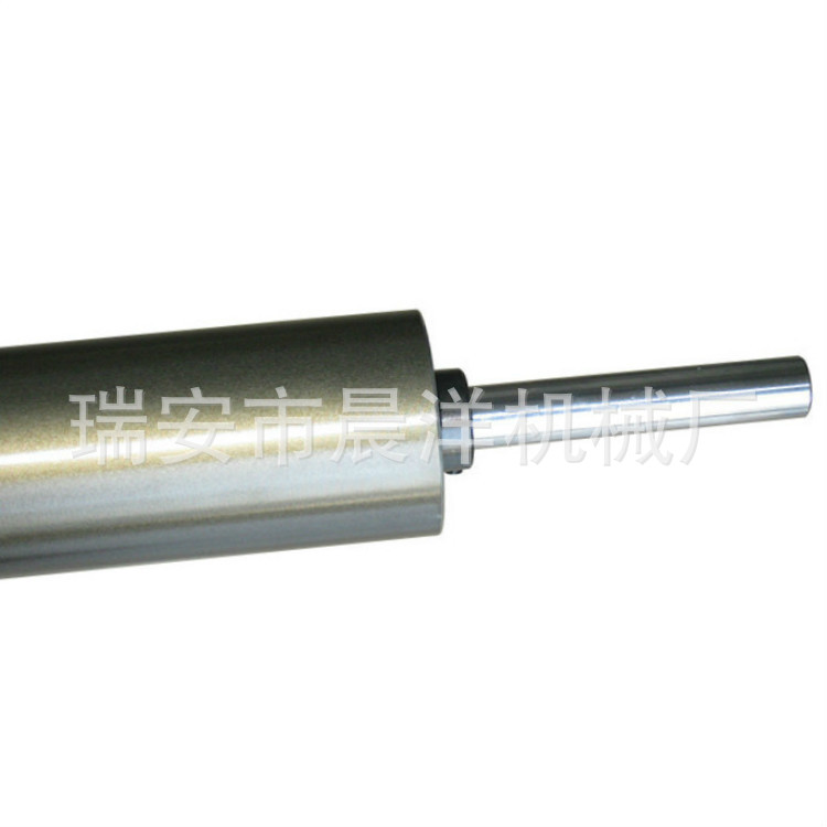 供应厂家直营耐磨茶色白色直径90悬臂导辊 铝辊 无轴带轴