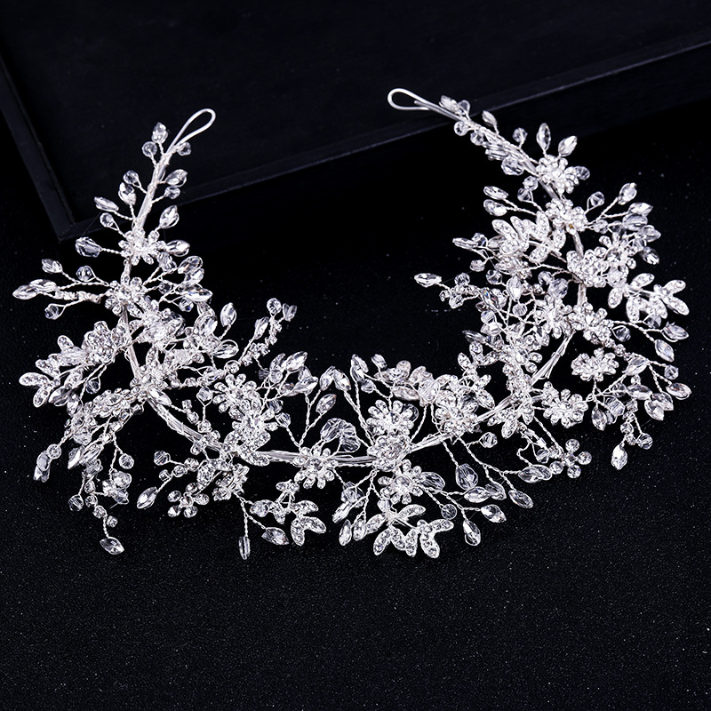 2019 Luxurious Rhinestone Crystal Headband Bride Hair Accessories