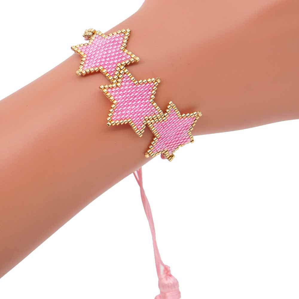 New  Fashion Miyuki Hand-woven Hexagonal Star Pattern Bracelet display picture 43