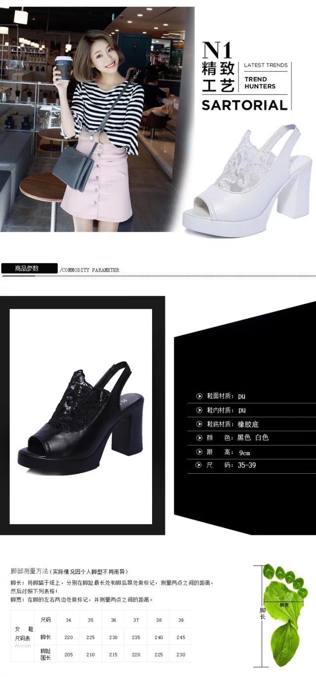 Chaussures été pour femme en Caoutchouc - Ref 3346123 Image 9