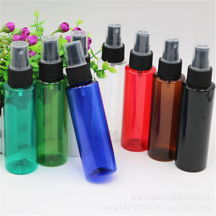 100ml平肩瓶 透明喷雾瓶 化妆水瓶 卸妆水 旅行分装瓶