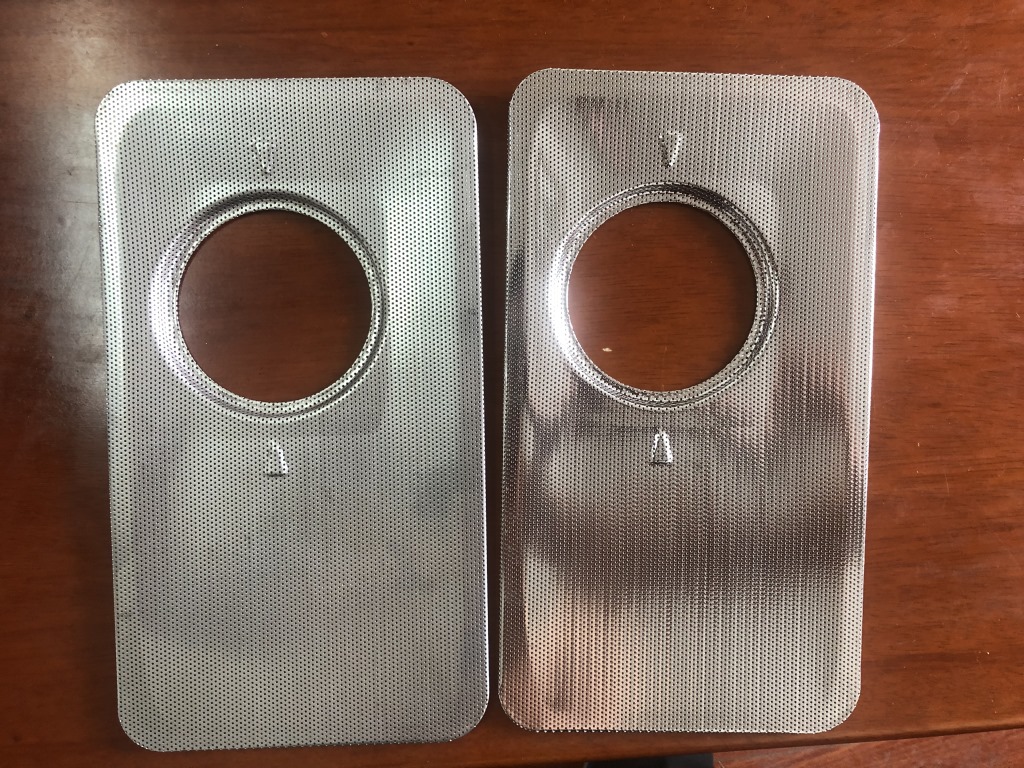 浙江厂家提供不锈钢制品电镀加工 平面滤网电解抛光加工