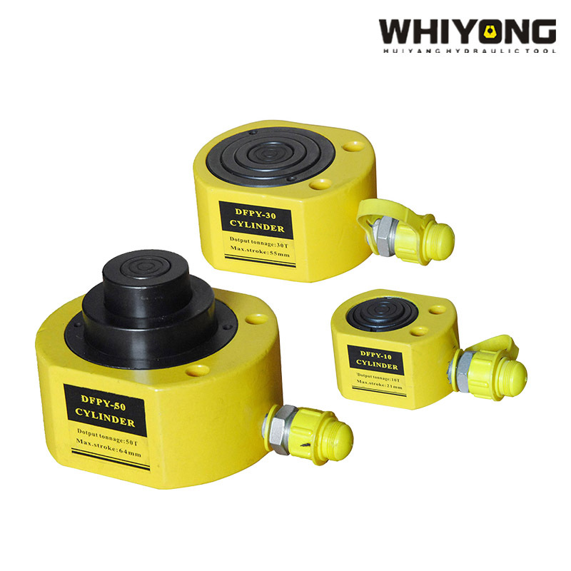 惠扬多节液压千斤顶电动分离式手动超薄型10T20T30T50T液压油缸