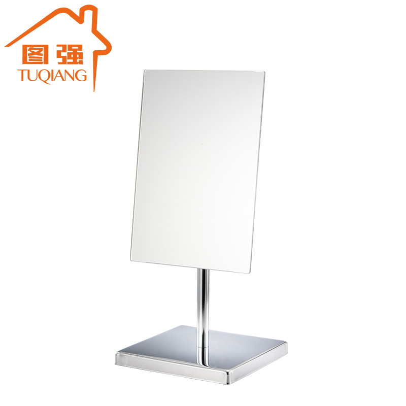 [Custom processing]Cross border cosmetology Cosmetic mirror Single originality Beauty Mirror square Metal Frameless Bathroom Mirror