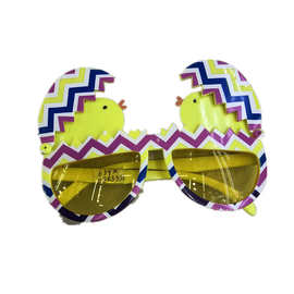 小鸡破蛋 复活节眼镜小鸡破壳而出 彩蛋 舞会派对搞怪眼镜化妆服