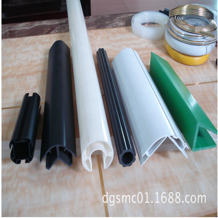 ABS异形材 挤出不规则各类异型材加工适合电器边框立柱可来图样配