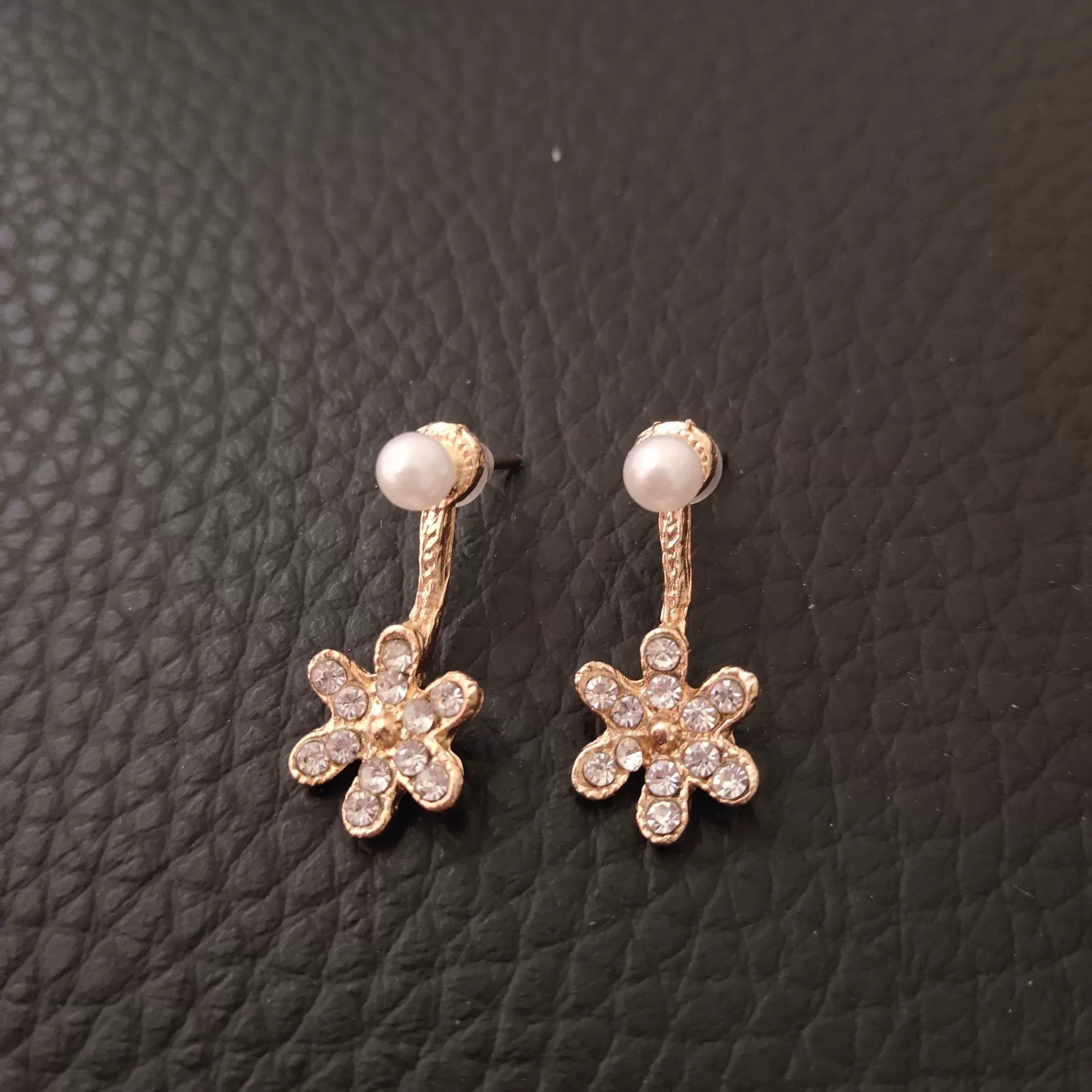 Аксессуар, бусины, серьги из жемчуга, стиль Chanel