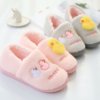 winter new pattern Cartoon Huang Ya Home Furnishing With the bag keep warm waterproof non-slip Cotton-padded shoes goddess love Month of shoes