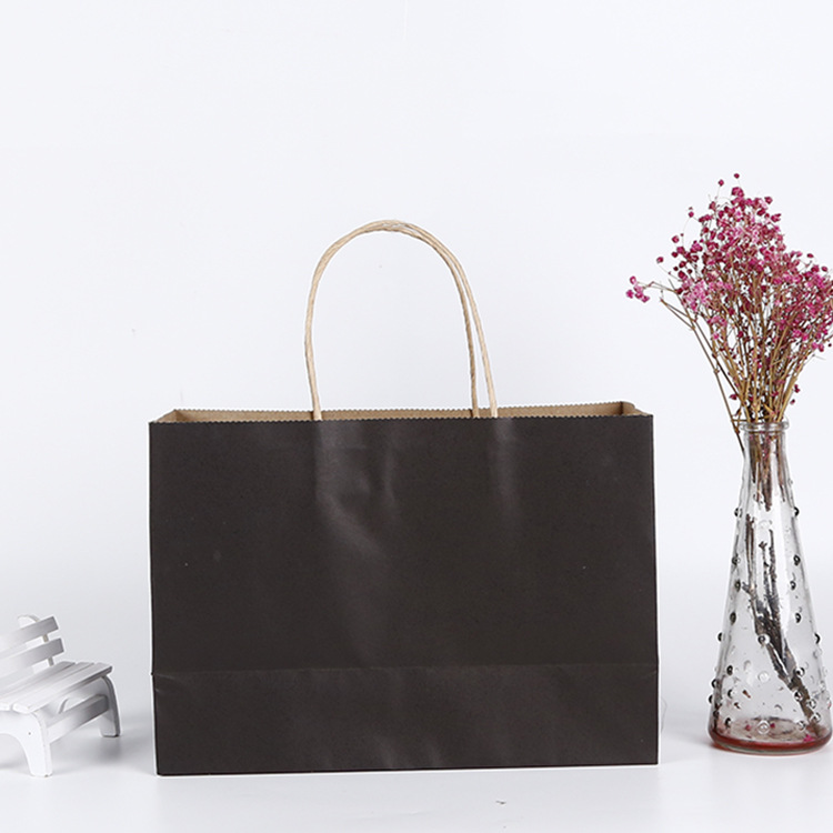 厂家直供定制服装手提袋购物袋商品包装白牛皮手拎纸袋LOGO定制