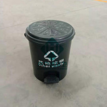 8L10L圆形方形办公室茶水间绿色灰色餐厨垃圾桶茶水桶带漏斗过滤