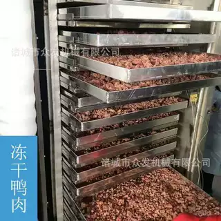 供应真空低温蔬菜冻干机 宠物食品冻干机器 鸡腿鸡头真空冻干机