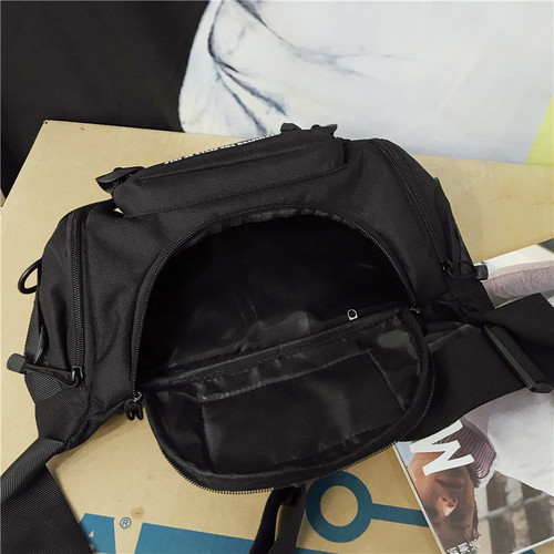 Factory direct sales new fashion outdoor student male waist bag female trendy brand waist bag chest bag anti-theft mobile phone cashier bag