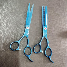 廠家定制6寸左手剪刀不銹鋼美發剪刀理發剪刀 可定制加工平剪牙剪