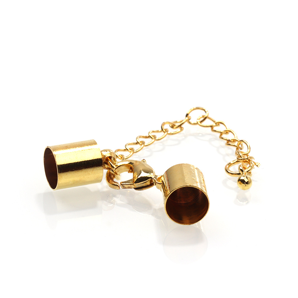 20g Weight Extension Chain Jewelry Making Type 4*8mm, 5*9mm, 6 * 10mm Jewelry Making Size DIY Jewelry Accessories Classification 1 Piece Quantity Copper Material Solid Color Pattern Plating Design Casual, Simple Style Style 1 Piece Copper 4*8mm 5*9mm 6 * 10mm Jewelry Accessories 4