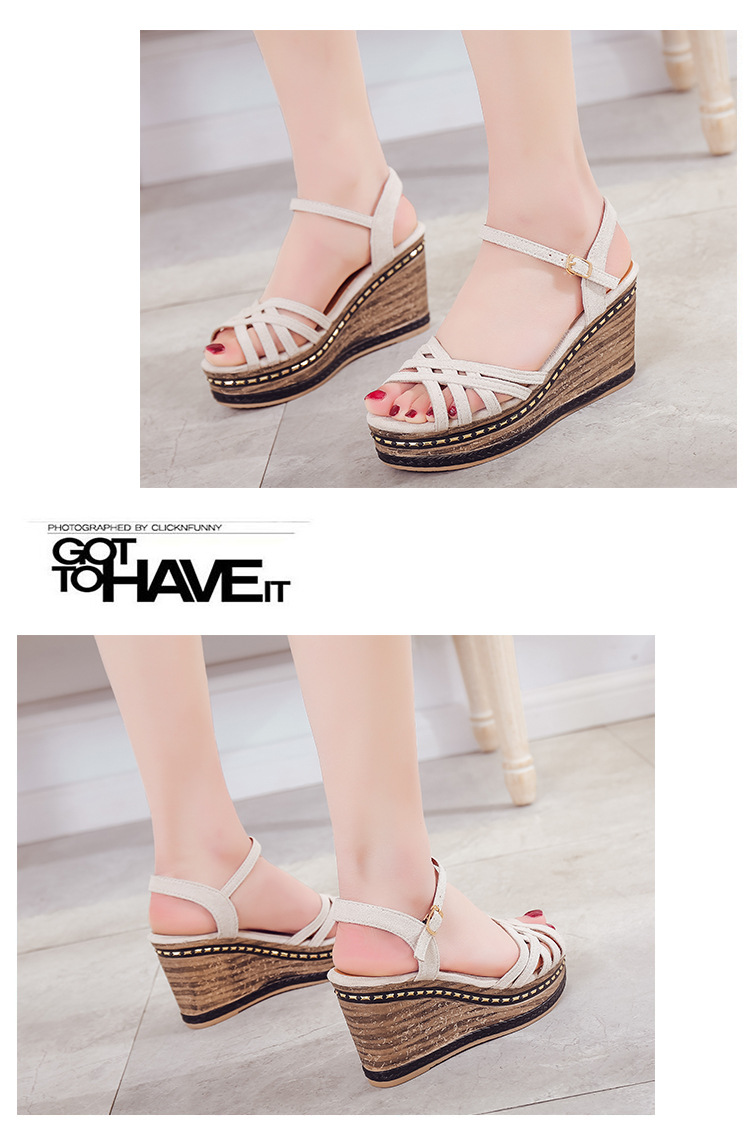 Chaussures été pour femme en Caoutchouc - Ref 3345511 Image 19